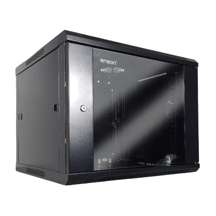 ENS-RKGB9U2, Gabinete cerrado, piso o pared de 9UR