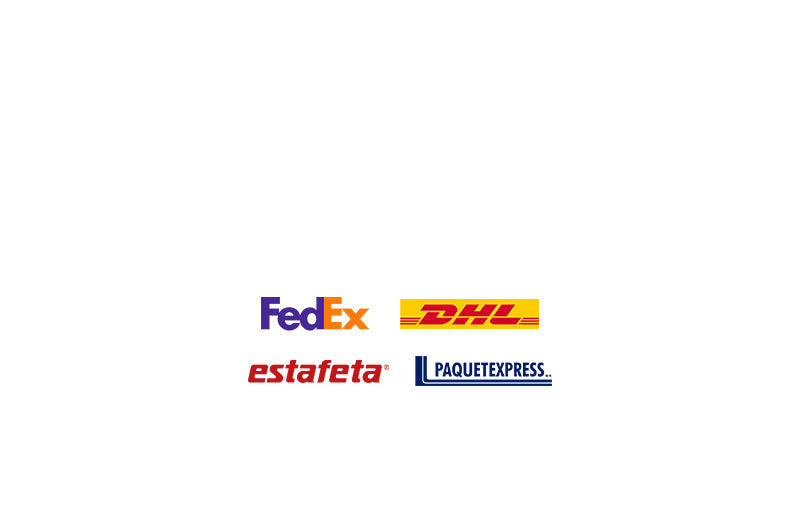 Envíos a toda la república mexicana (Fedex, DHL, Estafeta, Paquetexpress)
