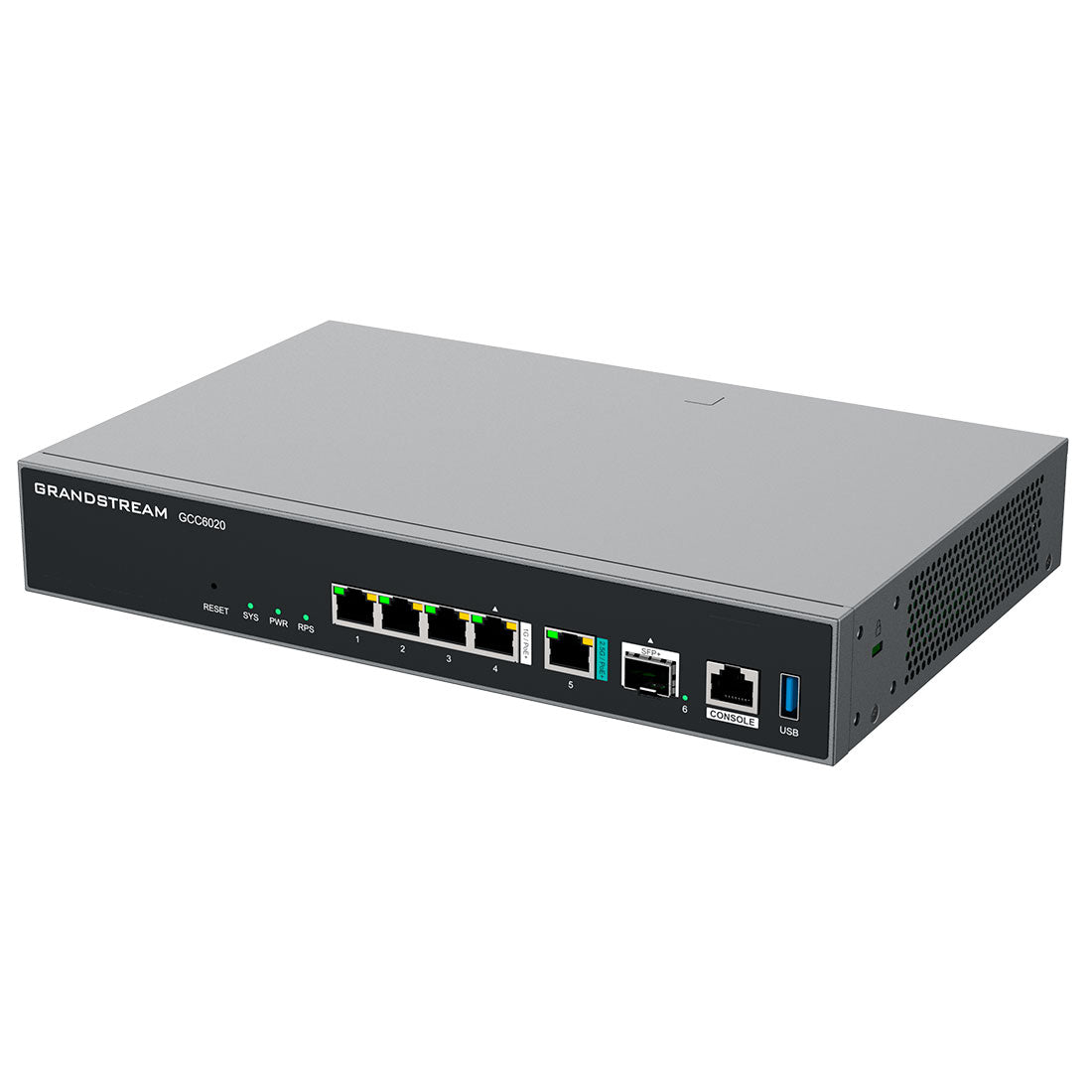 Grandstream GCC6020 - Solución 4-en-1: Conmutador IP, Firewall NGFW, Router VPN 10G y Switch PoE