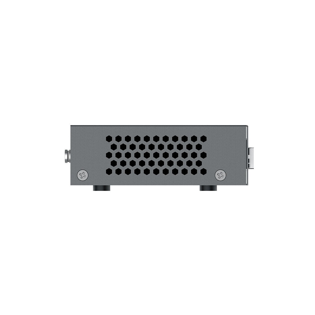 Grandstream, GWN7700MP, Switch No Administrable, 5 x 2.5GEth, 4 x PoE af/at hasta 30w, 1× SFP+, fuente 60w
