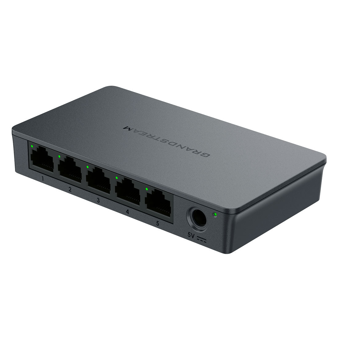 Switch Grandstream GWN7700 - 5 Puertos Gigabit No Administrable (Plug & Play)