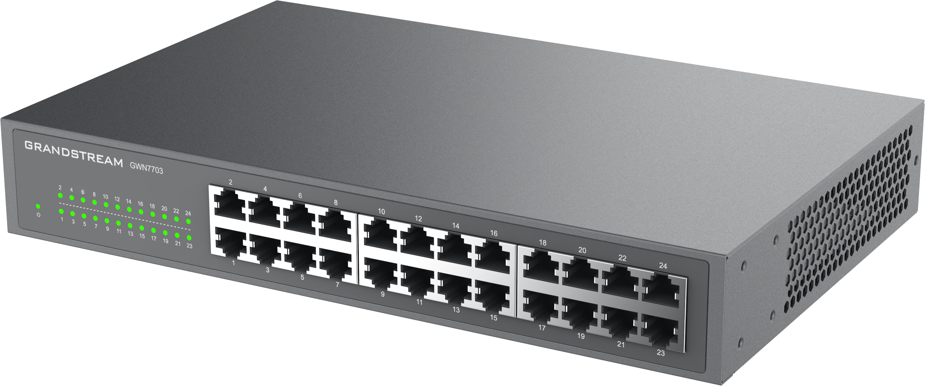 GWN7703 Grandstream Switch No Administrable, 24 puertos Giga Ethernet