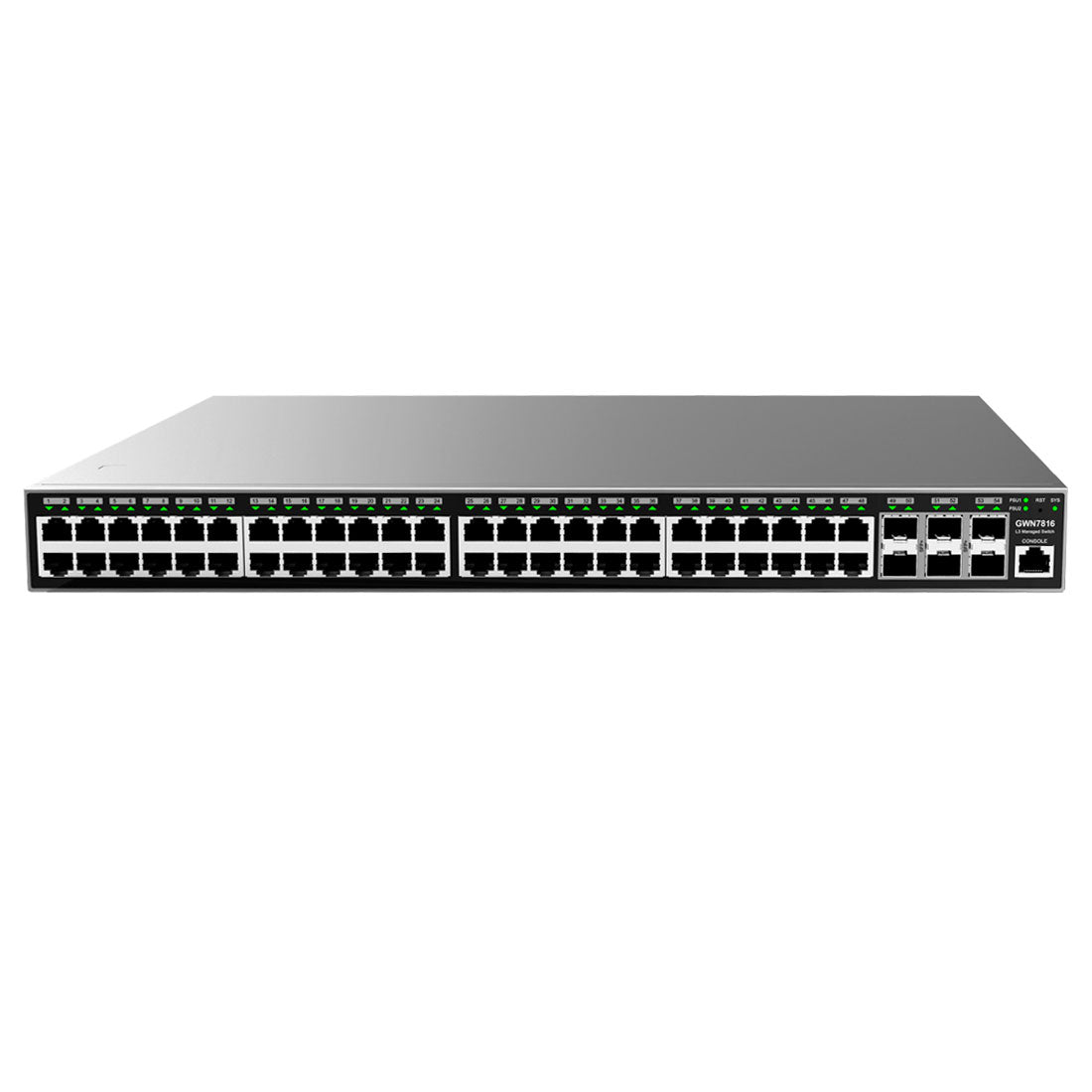Grandstream GWN7816 - Switch Capa 3 Administrable, 48 Puertos Gigabit y 6 SFP+ 10G