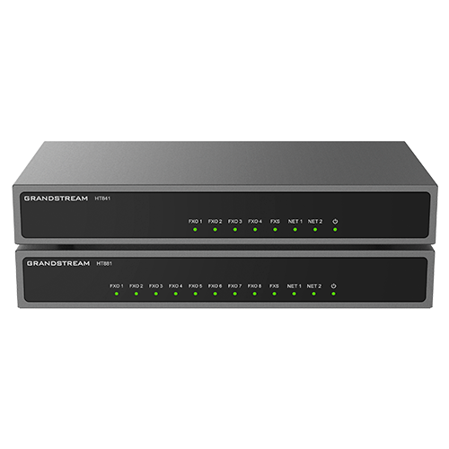 HT881, Gateway Análogo a VoIP, 8xFXO, 1xFXS, con ruteador, 3 cuentas SIP, PoE