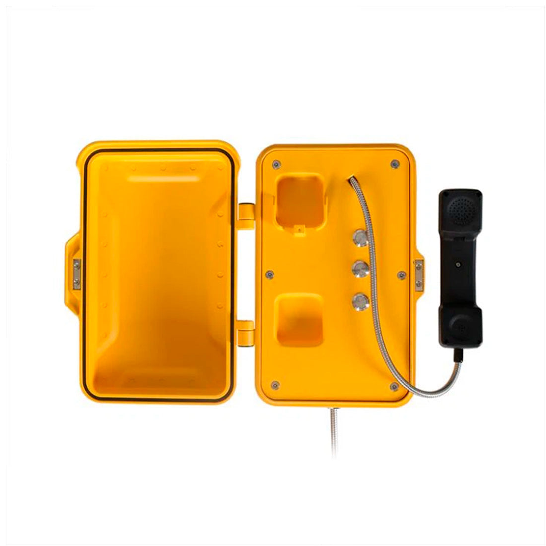 J&R Technology, JR101-3B-SIP, Teléfono IP, intemperie, 3 botones, SIP, PoE, Aluminio, montaje en pared, 334x204x109mm?