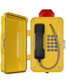 J&R Technology JR101-FK-L-SIP, Teléfono IP, intemperie, 12 teclas, SIP, PoE, Aluminio, montaje en pared, 334x204x109mm