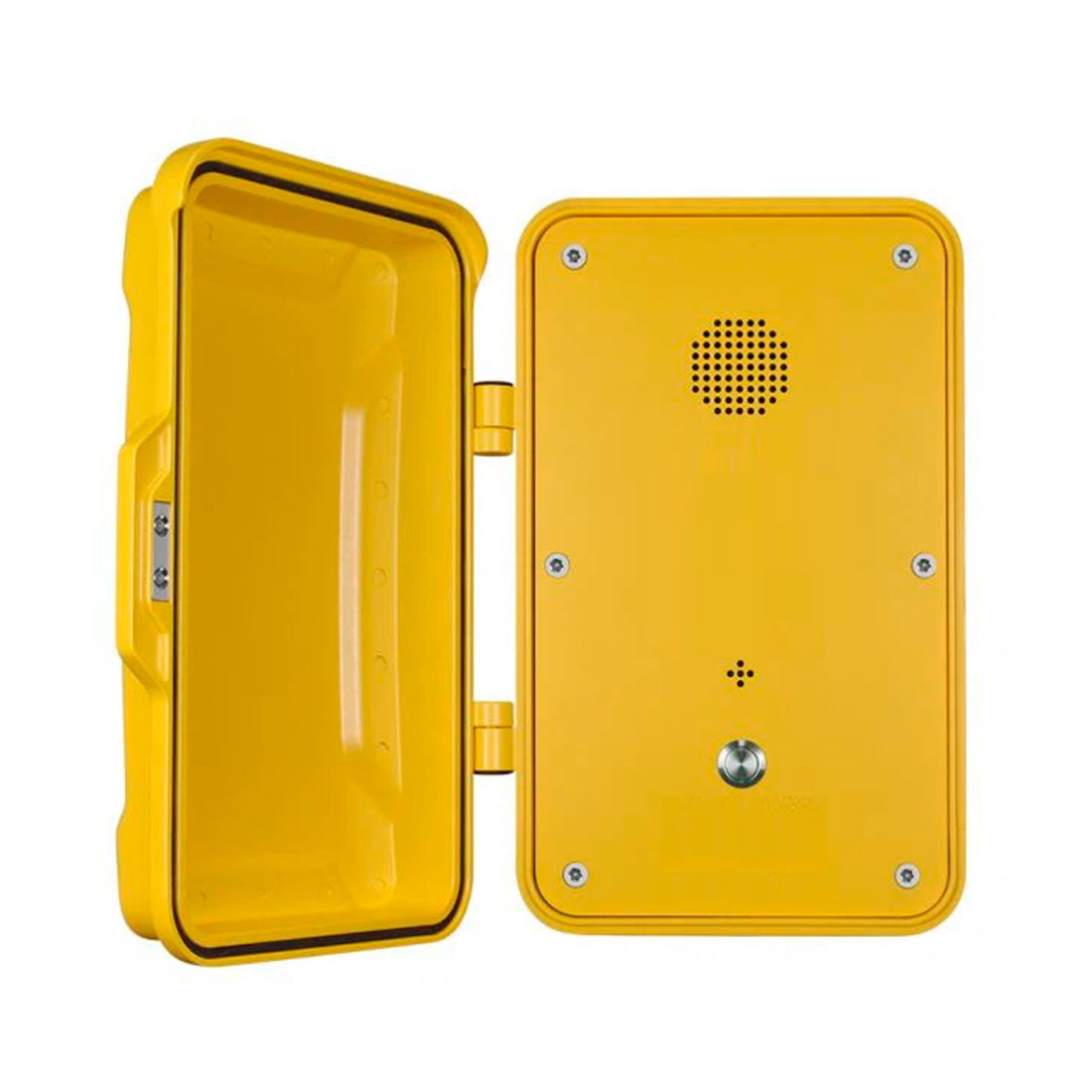 J&R Technology, JR102-SC-SIP, Teléfono IP, intemperie, manos libres 1 boton, SIP, PoE, Aluminio, montaje en pared, 334x204x109mm?