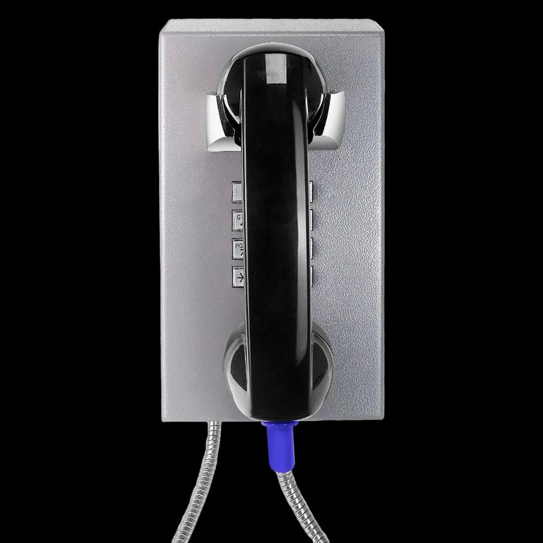 J&R Technology, JR201-FK-SIP-CRS, Teléfono IP/SIP antivandálico, acero pintado, 12 teclas, montaje en pared, 130x247x132mm