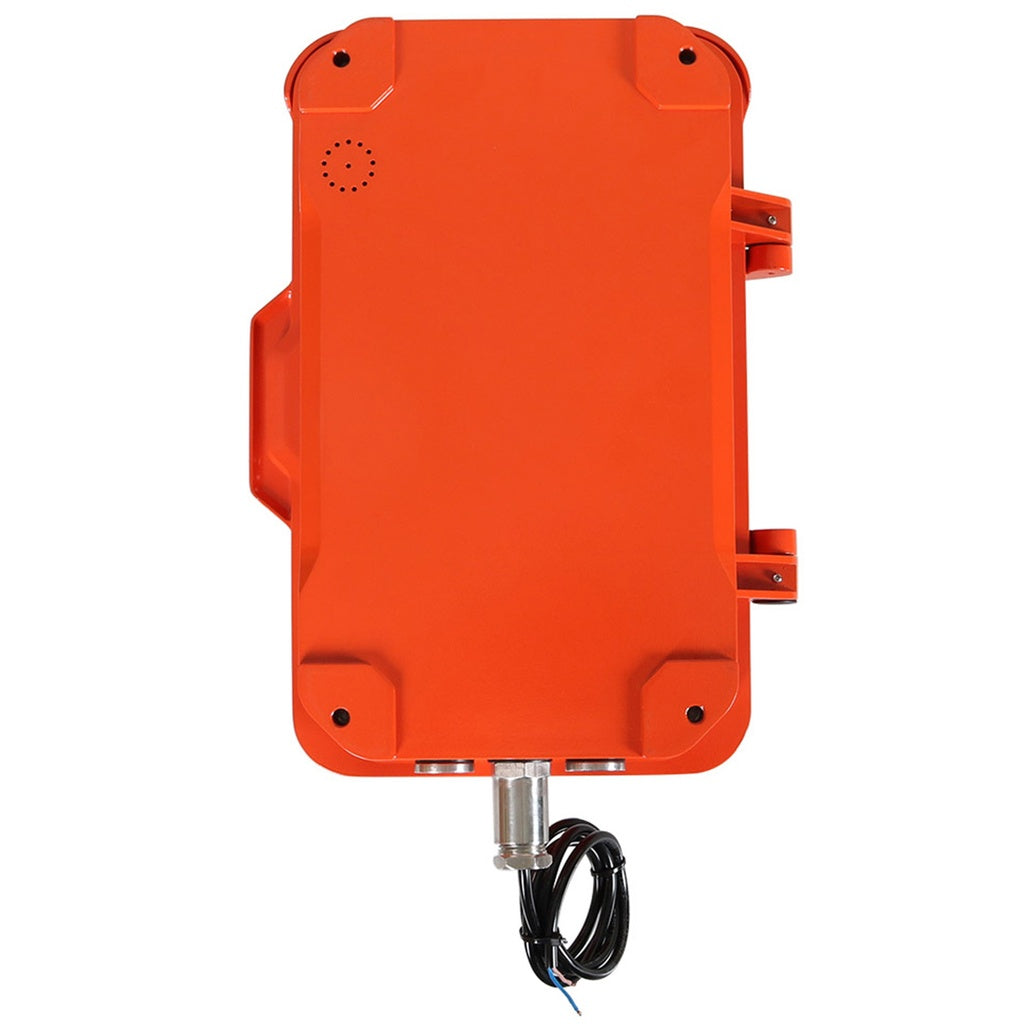 J&R Technology JREX106-A01-CB-Analog, Teléfono Análogo a prueba de explosiones, Aluminio, sin teclas, Tipo 3/IP67, 246x339x126mm