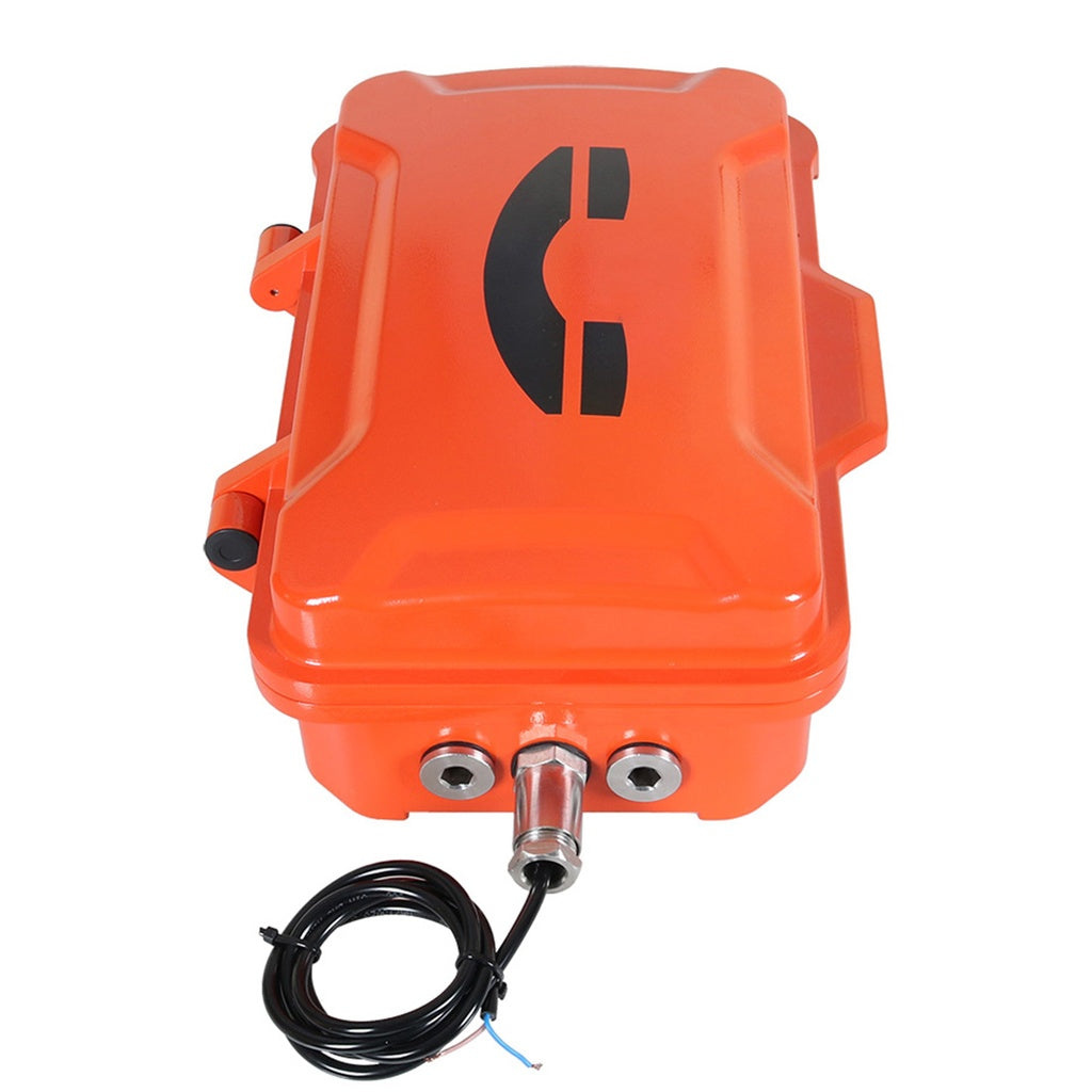 J&R Technology JREX106-A01-SIP, Teléfono IP/SIP a prueba de explosiones, Aluminio, 15 teclas, Tipo 3/IP67, 246x339x126mm