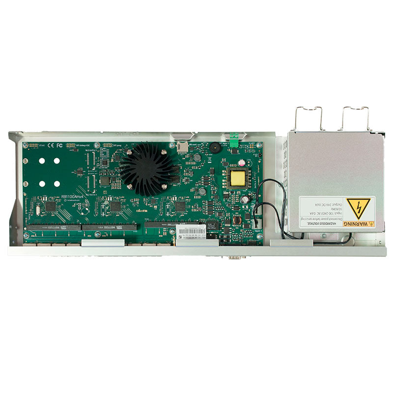 Mikrotik, RB1100AHx4, RB 4 nucleos 1.4Ghz 13 Eth Gb 1GB RAM p/rack