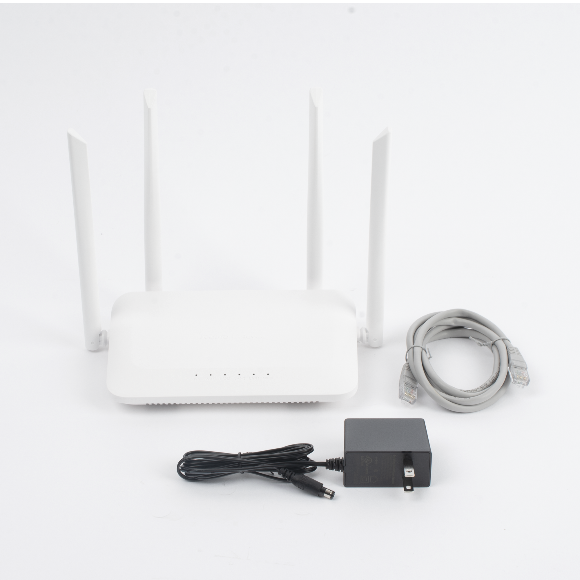 Home Router Inalámbrico Wi-Fi 5 Doble Banda, 1 Puerto Wan 10/100 y 3 Puertos Lan 10/100 Hasta 1,200 Mbps