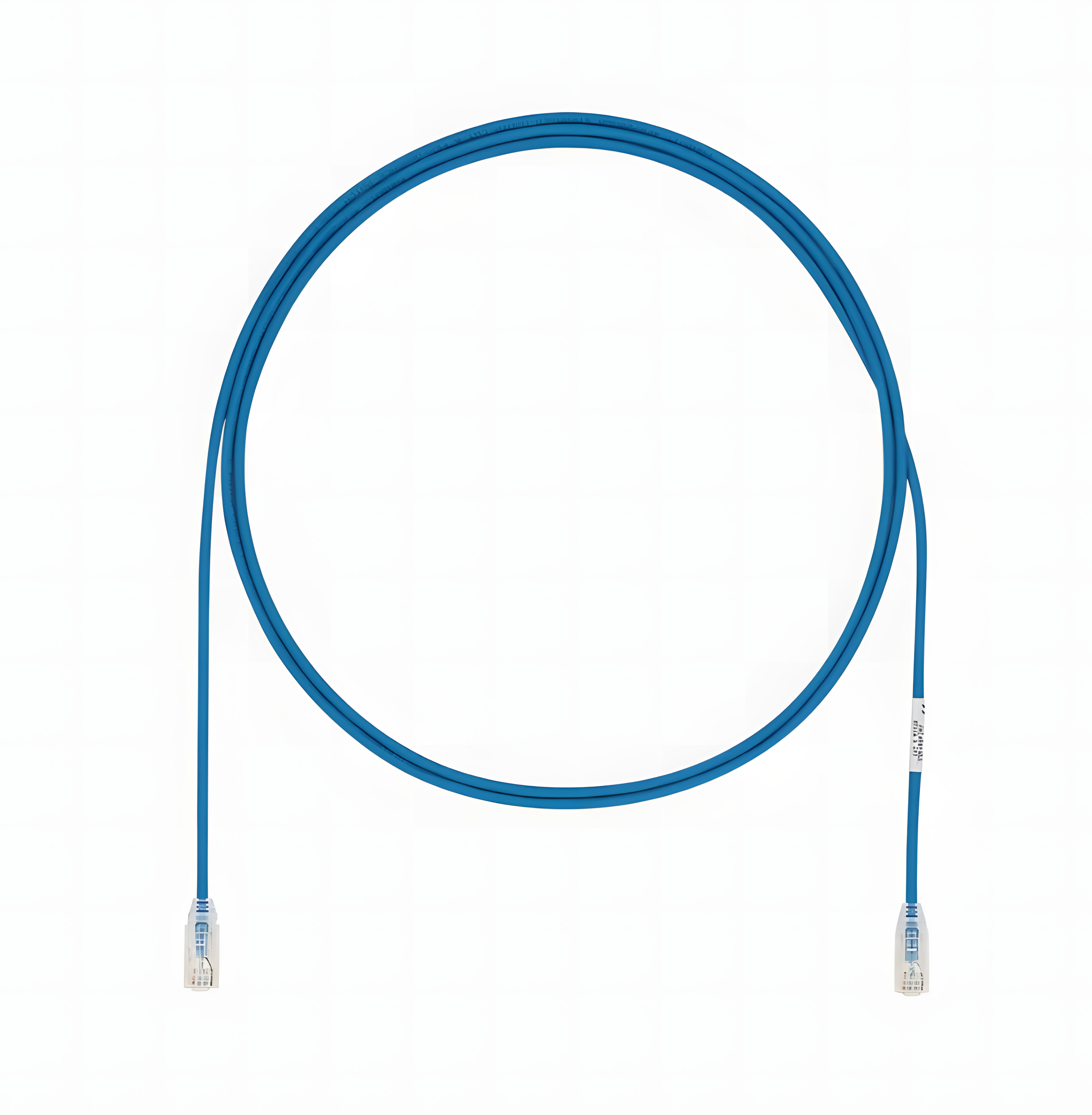 Cable UTP28X50BU UTP Cat6A Azul de 50ft con Diámetro Reducido (28AWG) - CM/LSZH