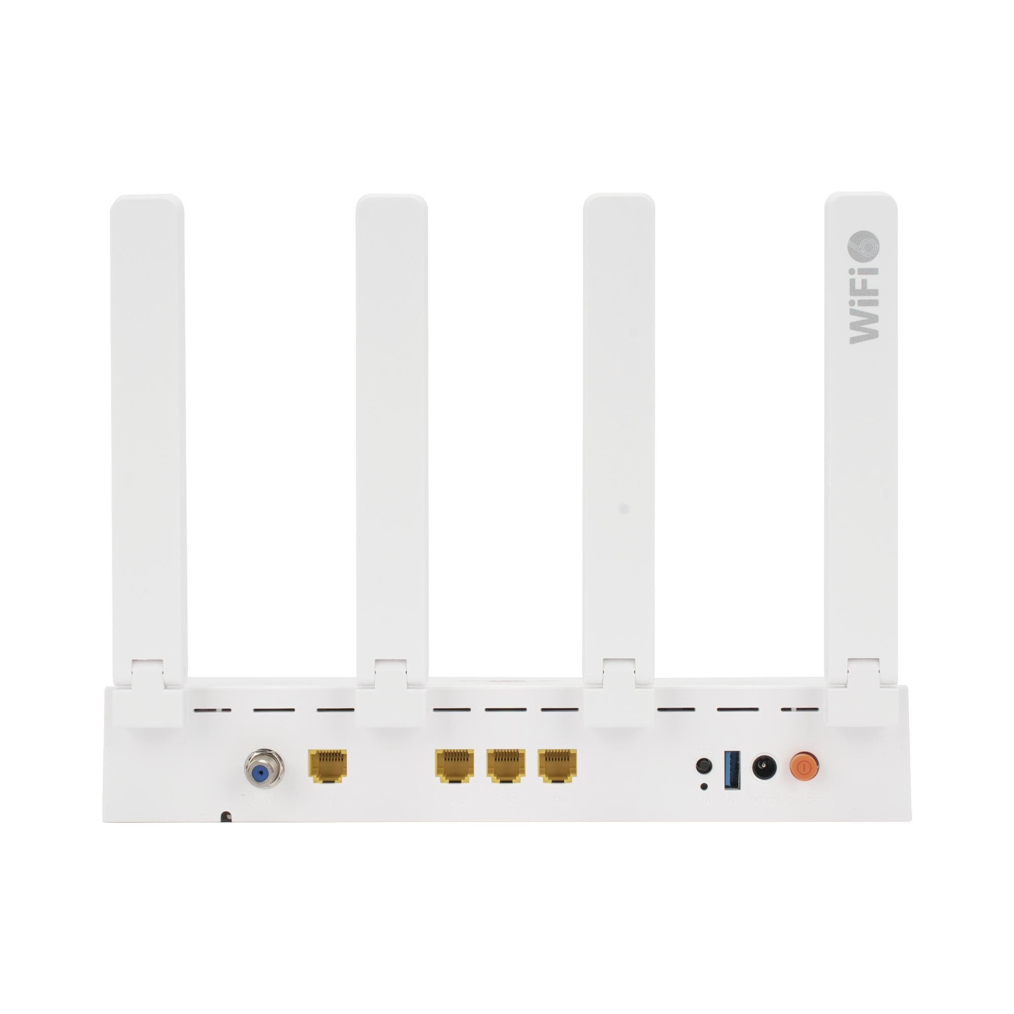 ONU GPON/EPON con Wi-Fi 6 AX1500 / 1 Puerto CATV / 4 Puertos Gigabit / Puerto PON SC/APC