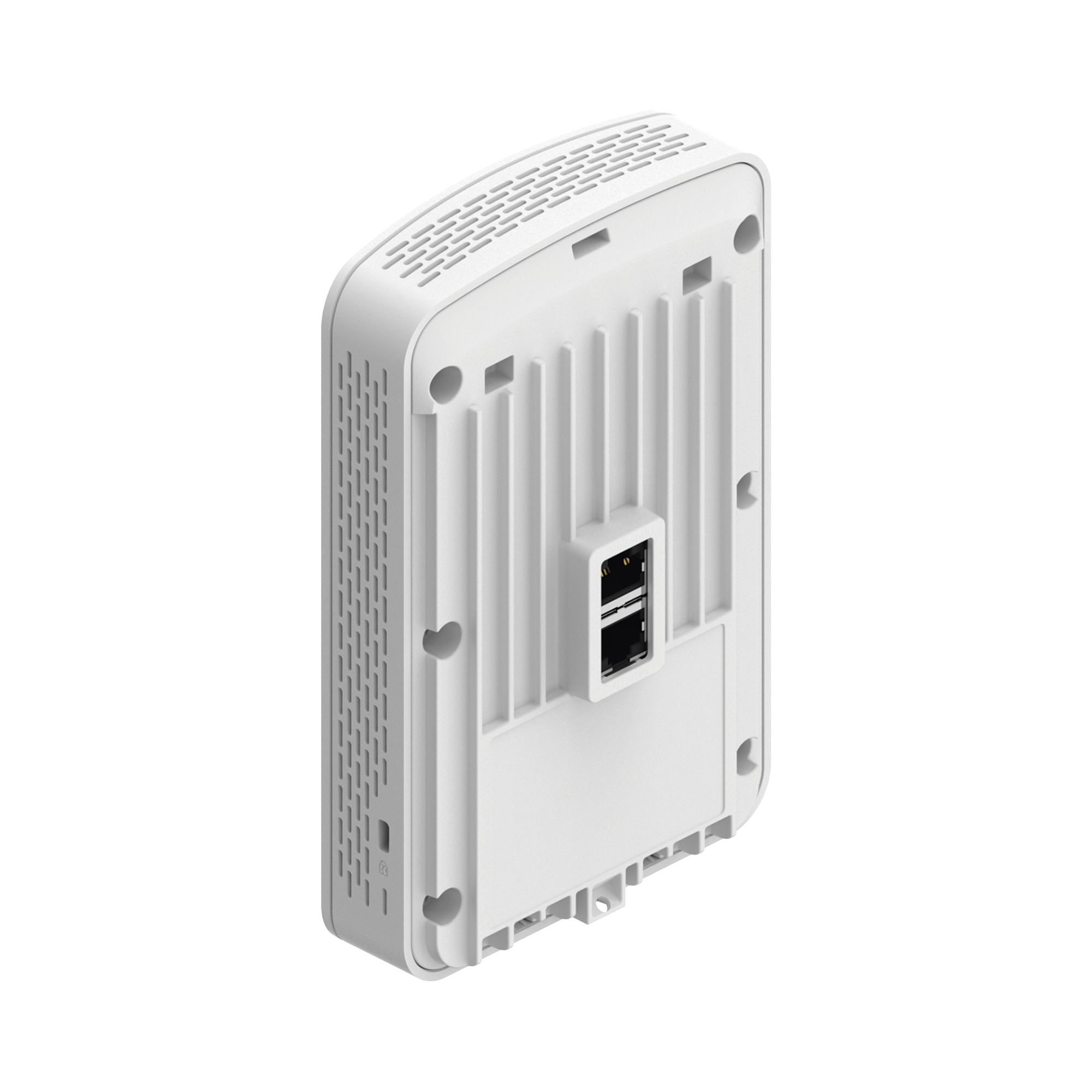 Punto de Acceso Empresarial Wi-Fi 6 / Con diseño para Pared /  3 Puertos Gigabit (1 con Salida PoE) / Doble banda en ( 2.4 y 5 GHz) / Hasta 2.5 Gbps / Gestión desde la Nube / Alimentación PoE af