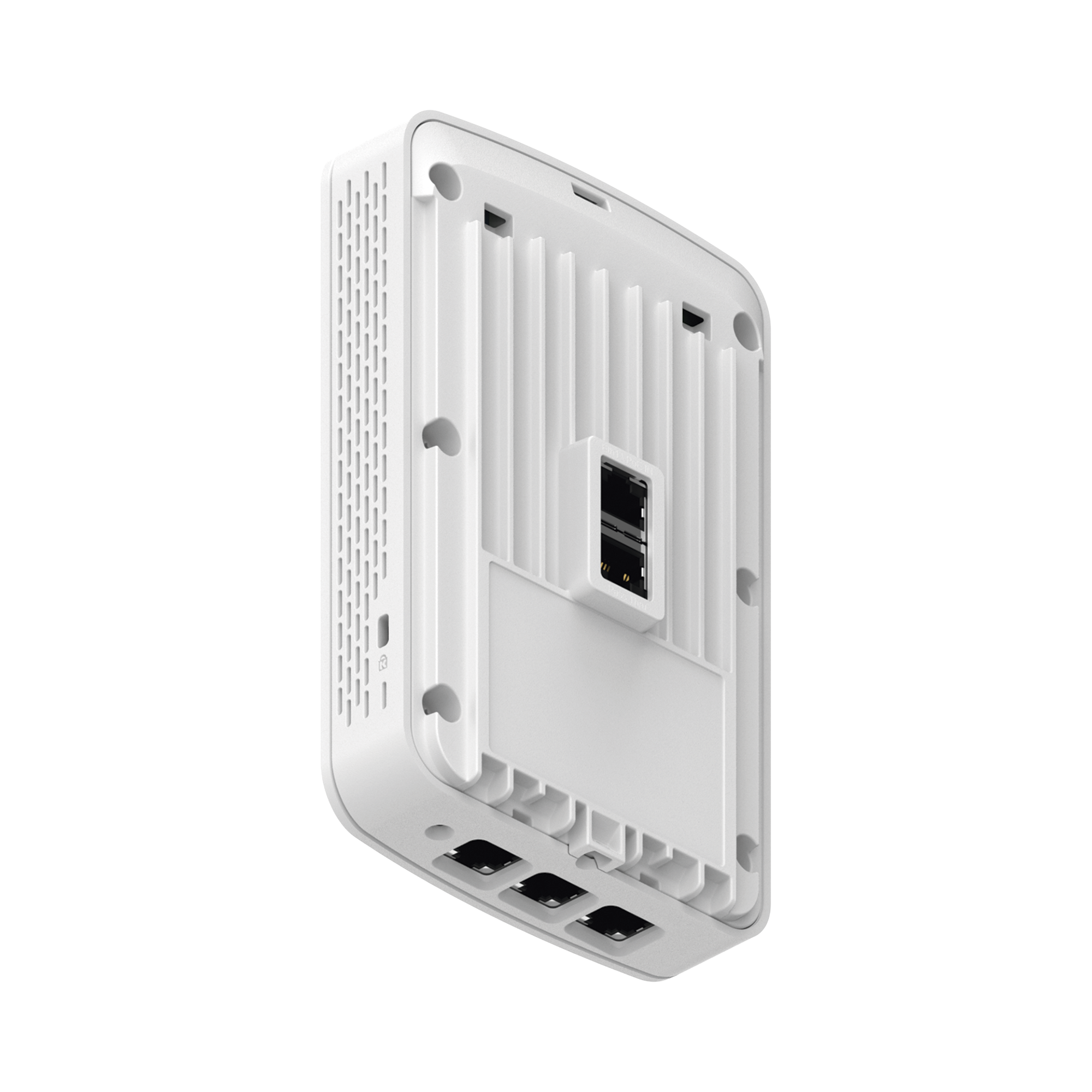 Punto de Acceso Empresarial Wi-Fi 6 / Con diseño para Pared /  3 Puertos Gigabit (1 con Salida PoE) / Doble banda en ( 2.4 y 5 GHz) / Hasta 2.5 Gbps / Gestión desde la Nube / Alimentación PoE af