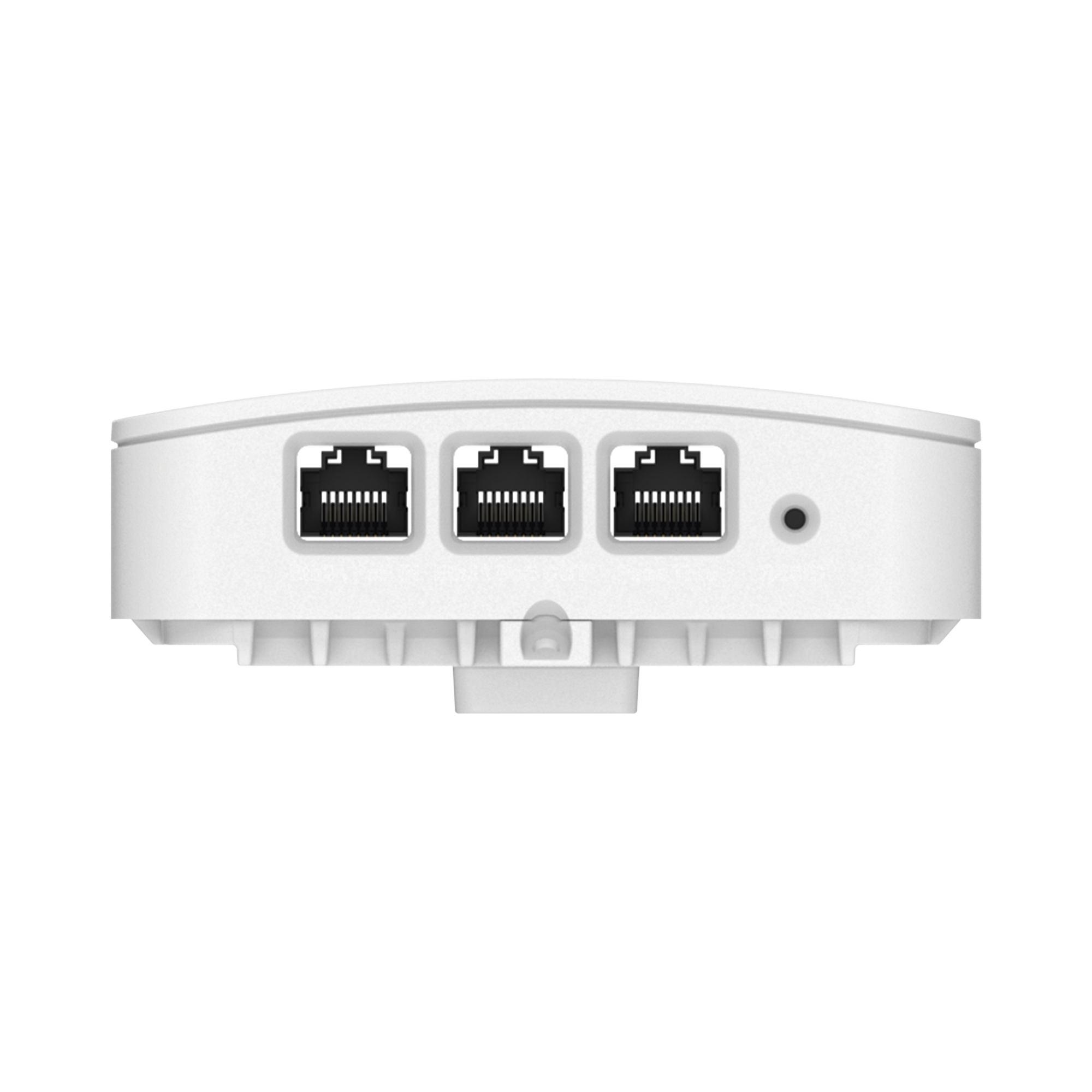Punto de Acceso Empresarial Wi-Fi 6 / Con diseño para Pared /  3 Puertos Gigabit (1 con Salida PoE) / Doble banda en ( 2.4 y 5 GHz) / Hasta 2.5 Gbps / Gestión desde la Nube / Alimentación PoE af