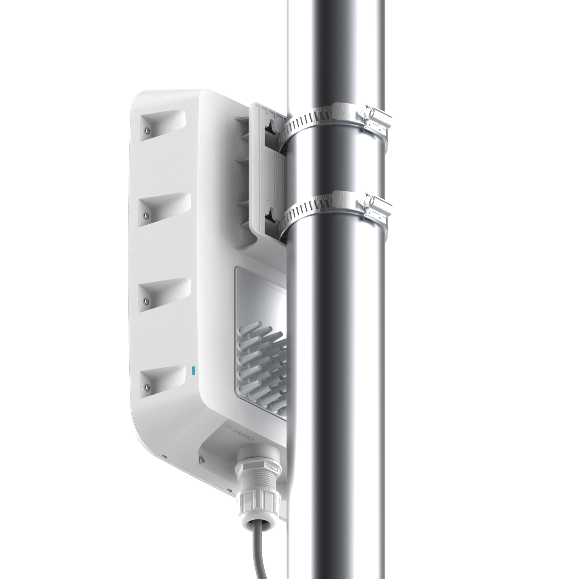 Punto de Acceso para exterior / cnPilot XV2-23T / WiFi 6 / Doble banda / Filtrado de Aplicaciones / hasta 256 clientes / gestión desde cnMaestro / IP67 / Hasta 2.4 Gbps