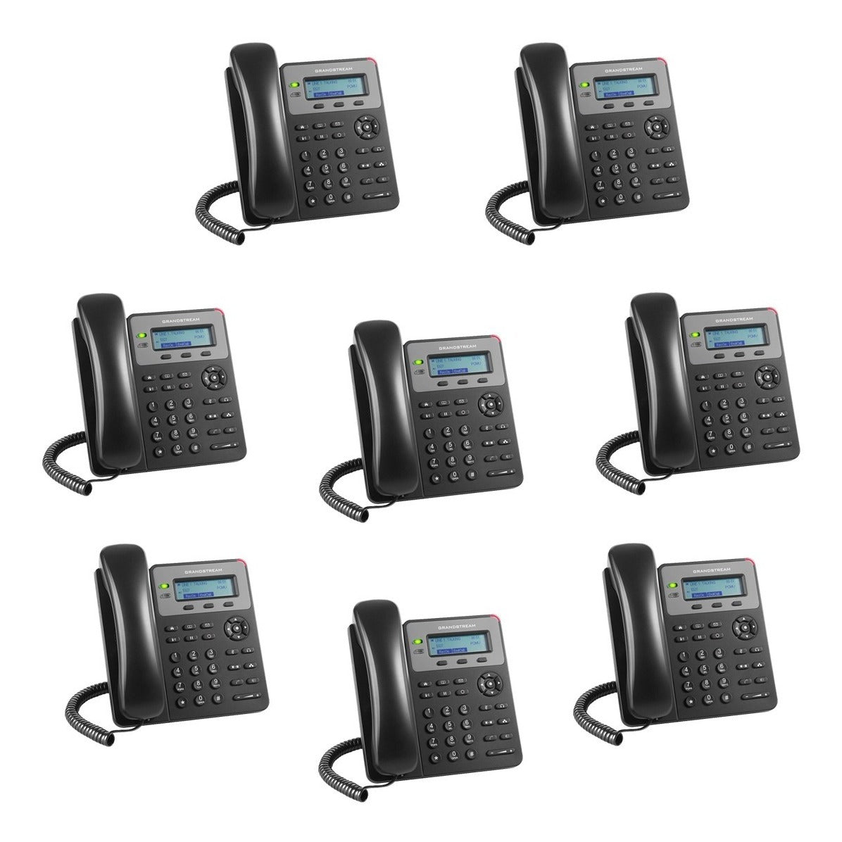 Paquete Grandstream 8 Teléfonos Ip Gxp1610 Hd 1 Cuenta Sip