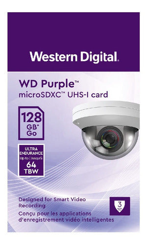 Memoria Western Digital Micro Sd Purple 128gb WDD128G1P0C