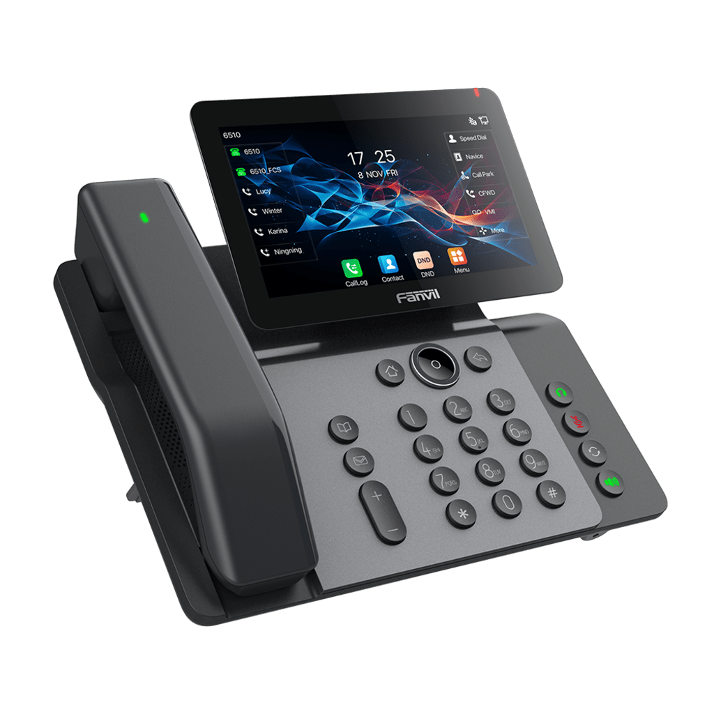 Telefono IP Wi-Fi, Handset Inalámbrico, Recepción de Video, 20 Líneas SIP, Puertos Gigabit, PoE con Puerto USB, Bluetooth.