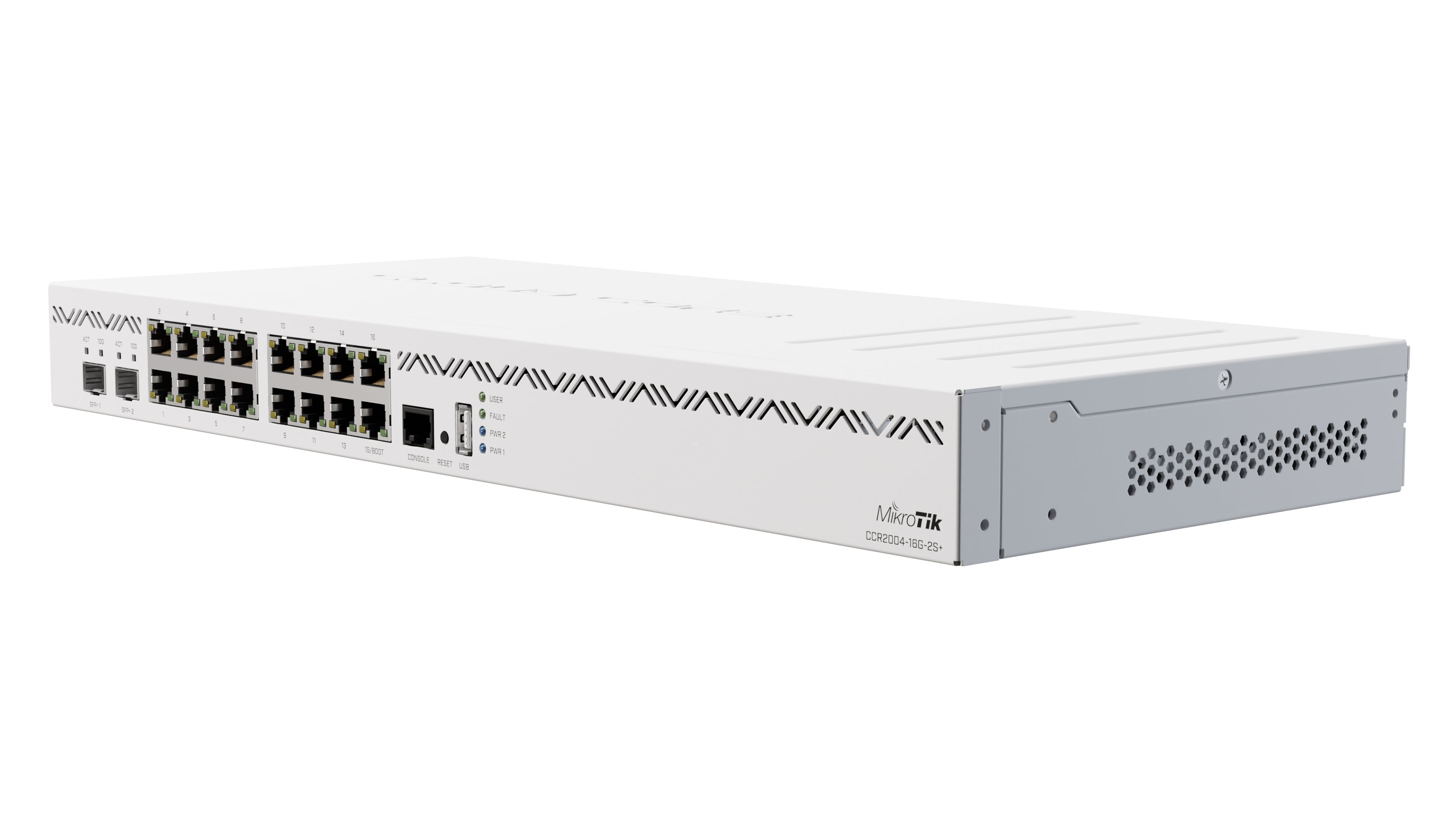 CCR2004-16G-2S+, Cloud Core Router 16 puertos Gigabit
