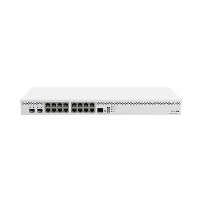 CCR2004-16G-2S+, Cloud Core Router 16 puertos Gigabit