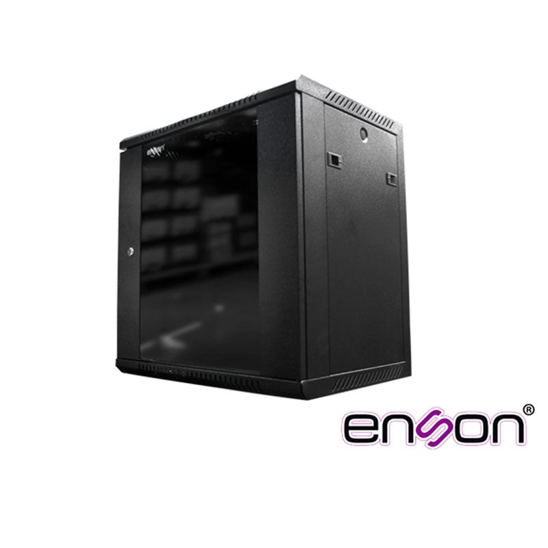 ENS-RKGB12U, Gabinete cerrado para piso o pared 12UR