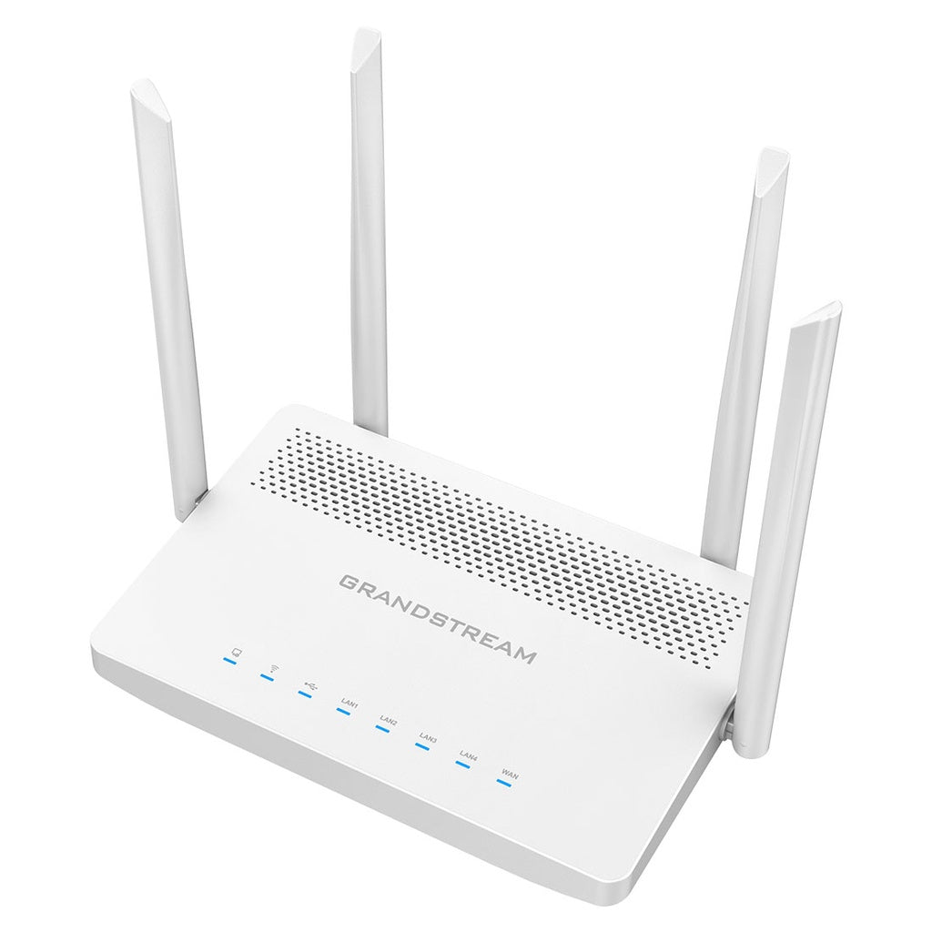 GWN7052, Router WiFi ac, 5xGigaEth, MU-MIMO 2x2, DualBand 1,27 Gbps, 100 conexiones, Mesh, QoS, VPN, GWN.cloud