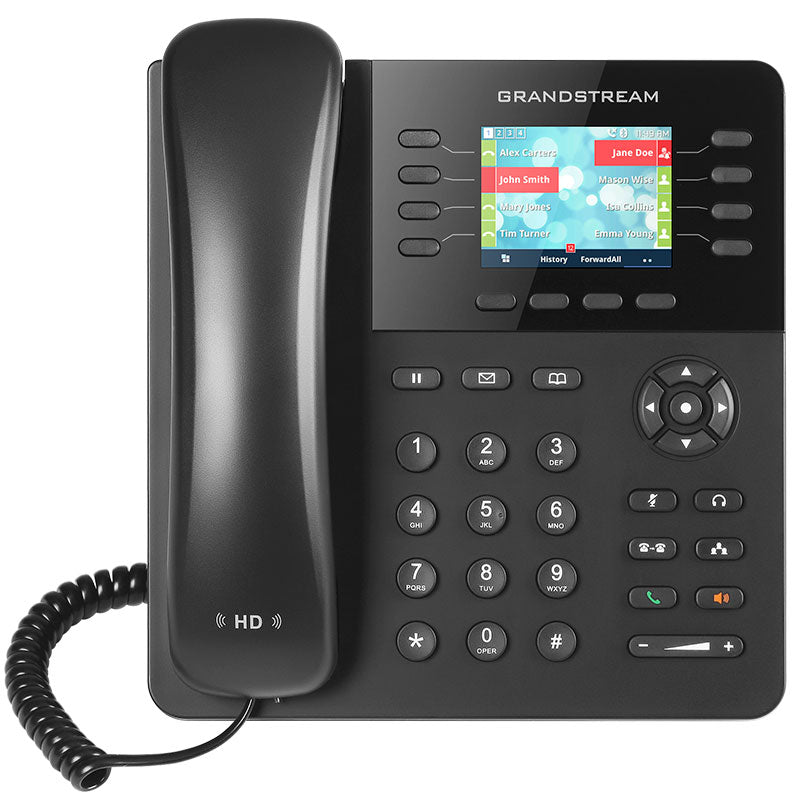 Grandstream GXP2135, Teléfono IP HD, 4 SIP/Líneas, PoE, GigaEth, Bluetooth
