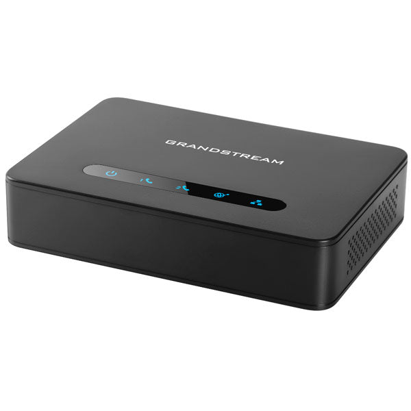 Grandstream HT812, ATA VOIP con 2 puertos FXS, con ruteador