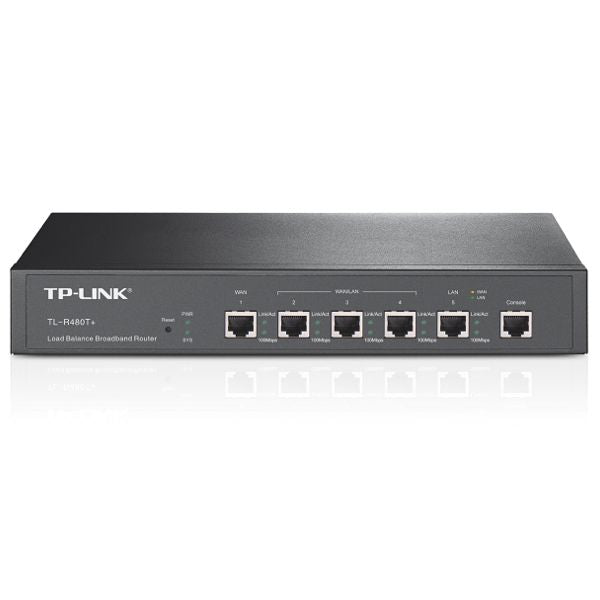 TL-R480T+, Router Balanceador Multi-Wan, 5 x Ethernet