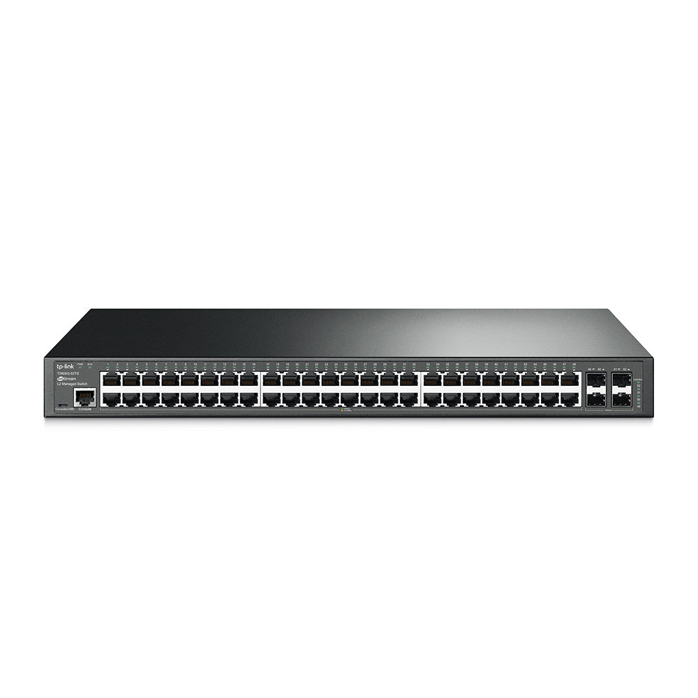 TL-SG3452, Switch JetStream SDN Administrable 48 puertos 10/100/1000 Mbps + 4 puertos SFP, administración centralizada OMADA SDN