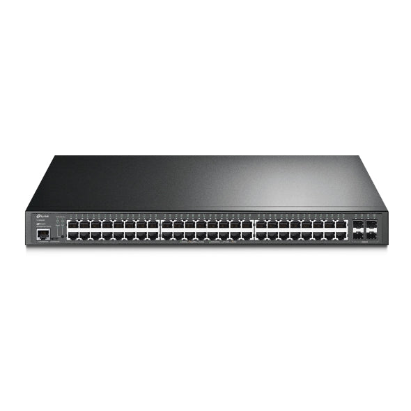 TL-SG3452P, Switch PoE administrable, 48 puertos Gigabit PoE y 4 SFP, 384W