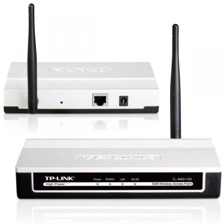 TL-WA5110G, AP 2.4GHz, 802.11g/b, 54Mbps, 26dBm