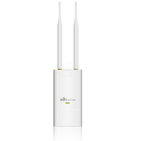 UAP-OUTDOOR, 2.4Ghz N, MIMO 2X2, Exteriores, alcance 600Ft, 2 antenas RP-SMA y PoE