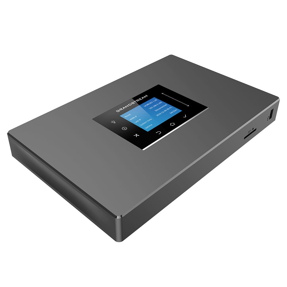 Grandstream UCM6300A, Conmutador IP, sin puertos FXO/FXS, 250 usuarios, 50 llamadas simultáneas, Audio Series