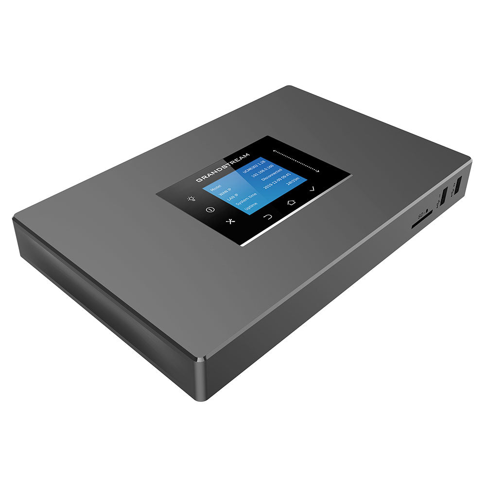 Grandstream UCM6302A, Conmutador IP, 2 líneas, 500 usuarios, 75 llamadas simultáneas, Audio Series