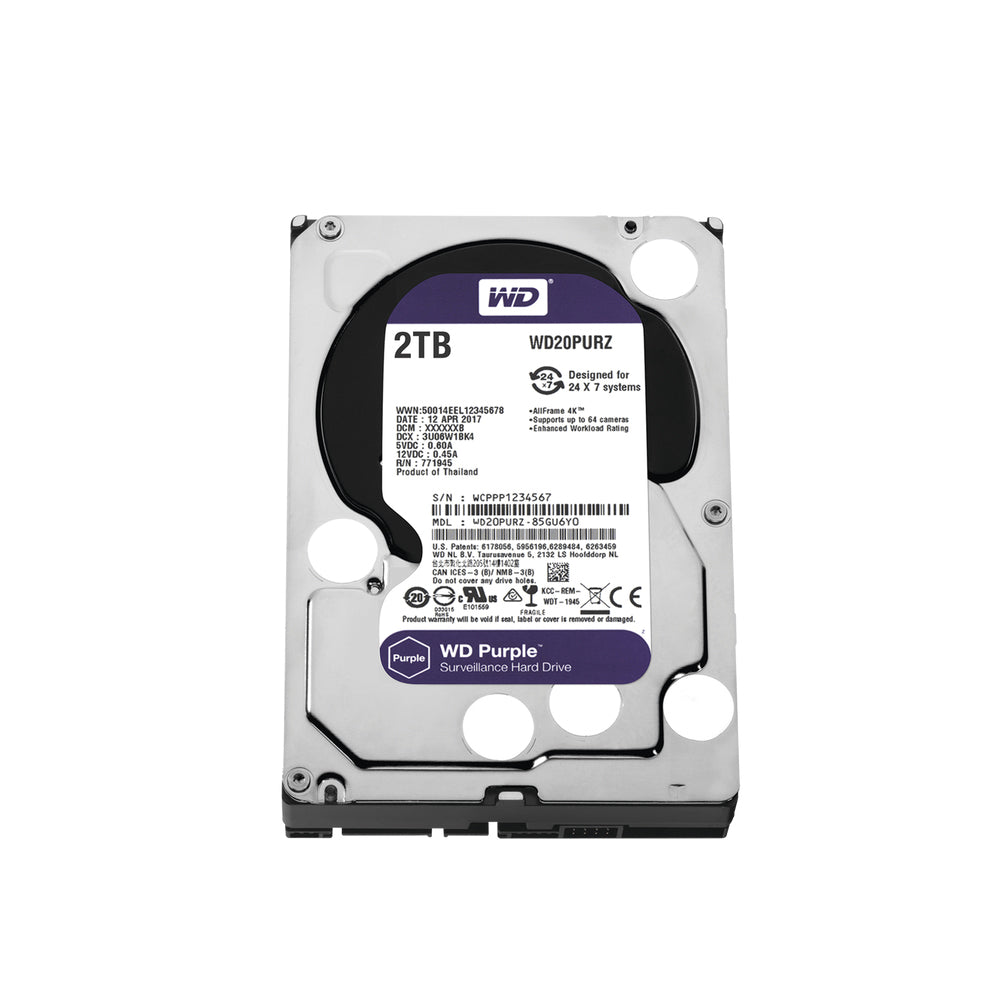 WD22PURZ, Disco duro 2TB para video vigilancia